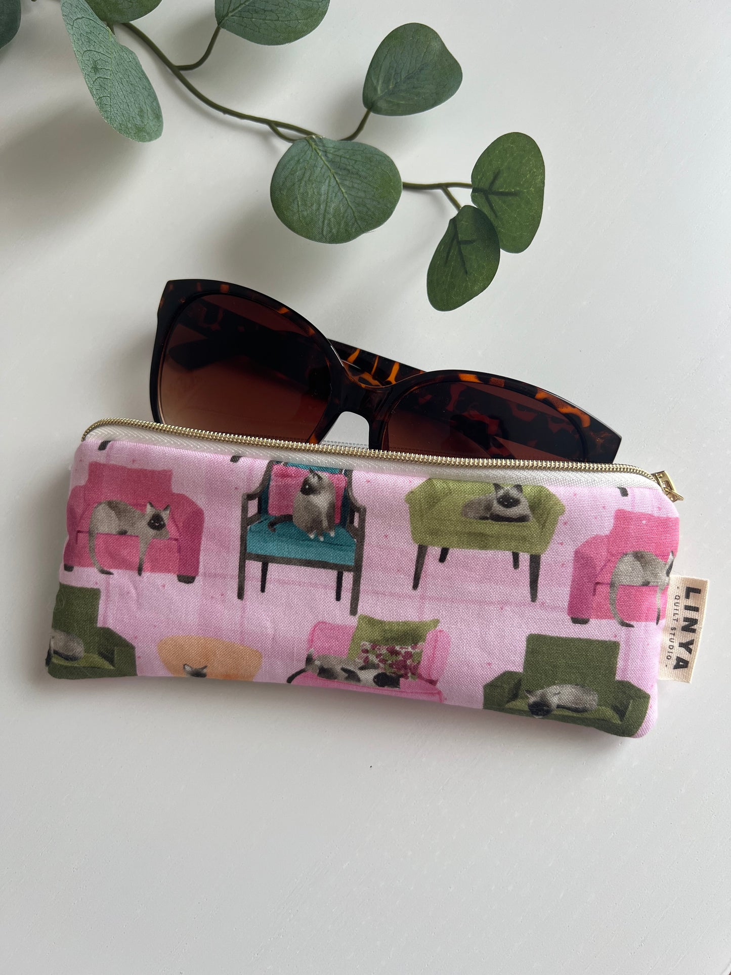 Bril etui - Lazy cats