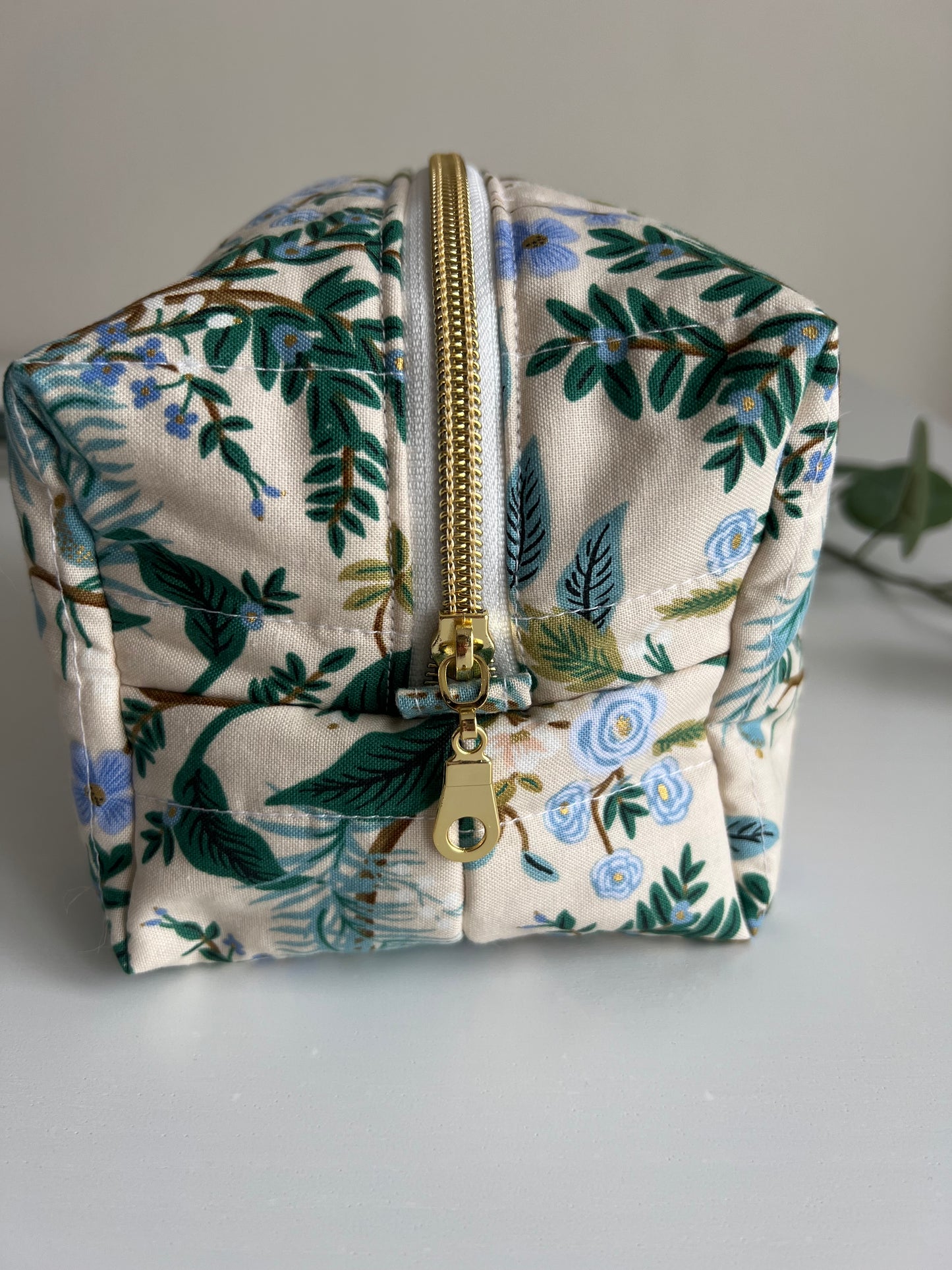 Boxy bag M | gequilt | Vintage garden