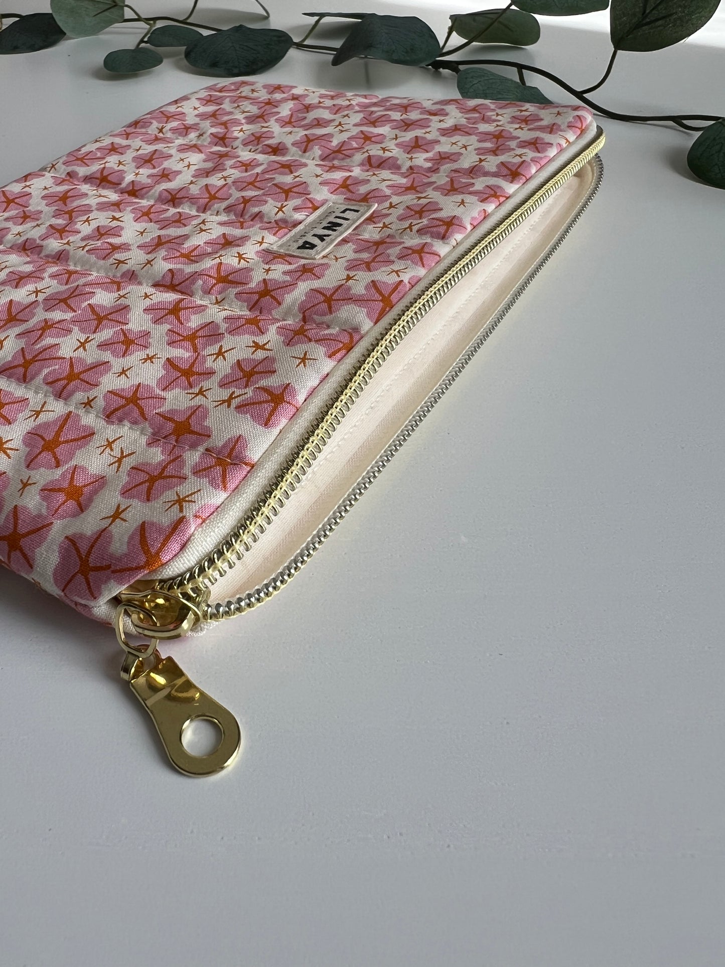 iPad mini sleeve gequilt - Moonflower