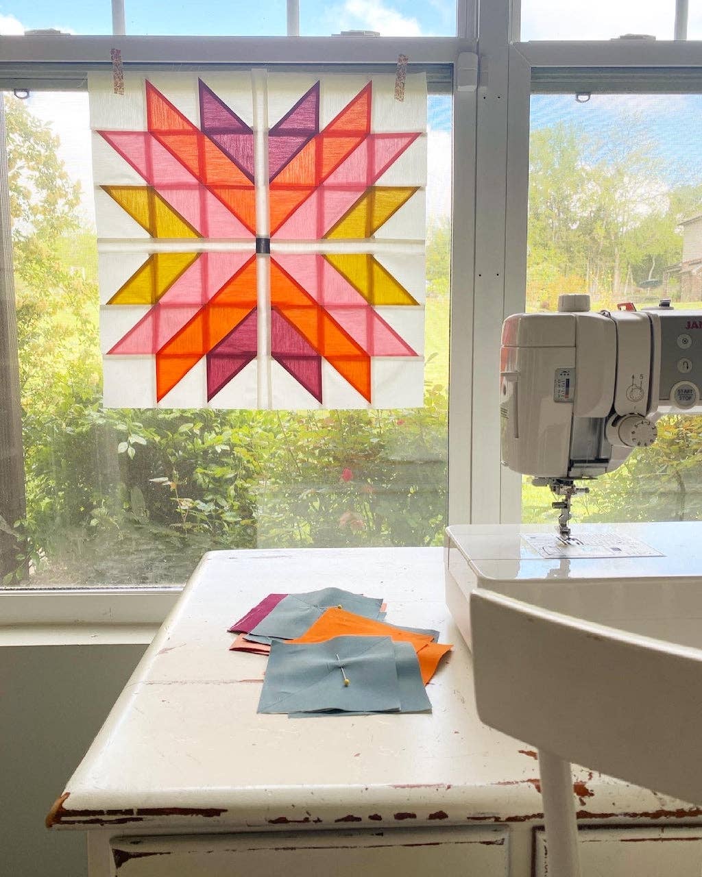 Lottie quiltpatroon | Papieren versie