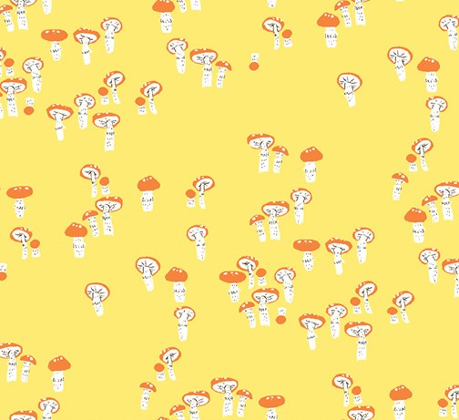 Far Far Away III - Mushrooms - Yellow