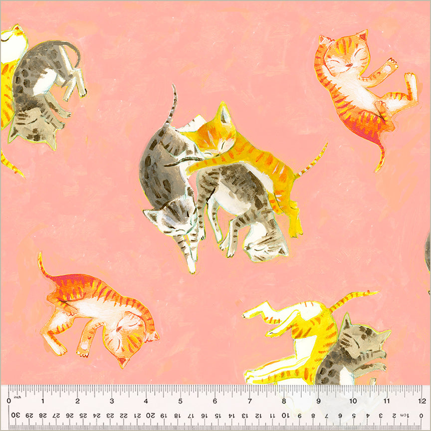By Hand - Barn Kittens - Salmon