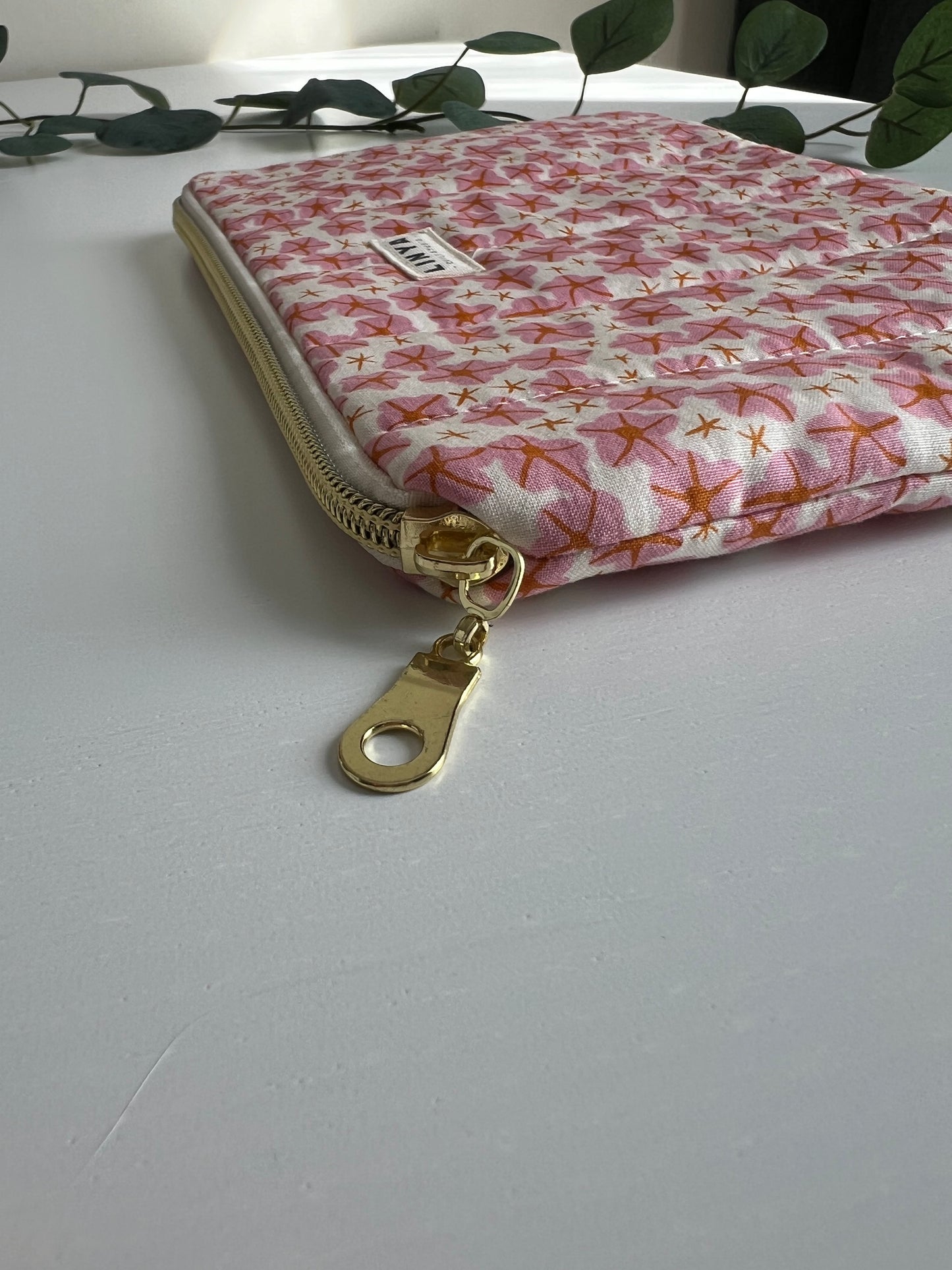 iPad mini sleeve gequilt - Moonflower