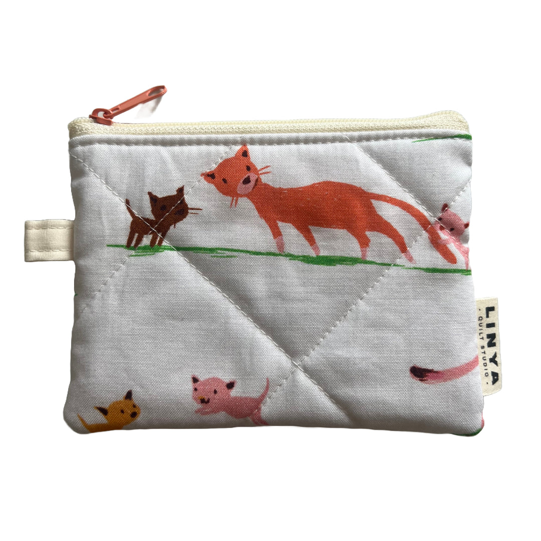 Mini etui - gequilt - Mother Cats