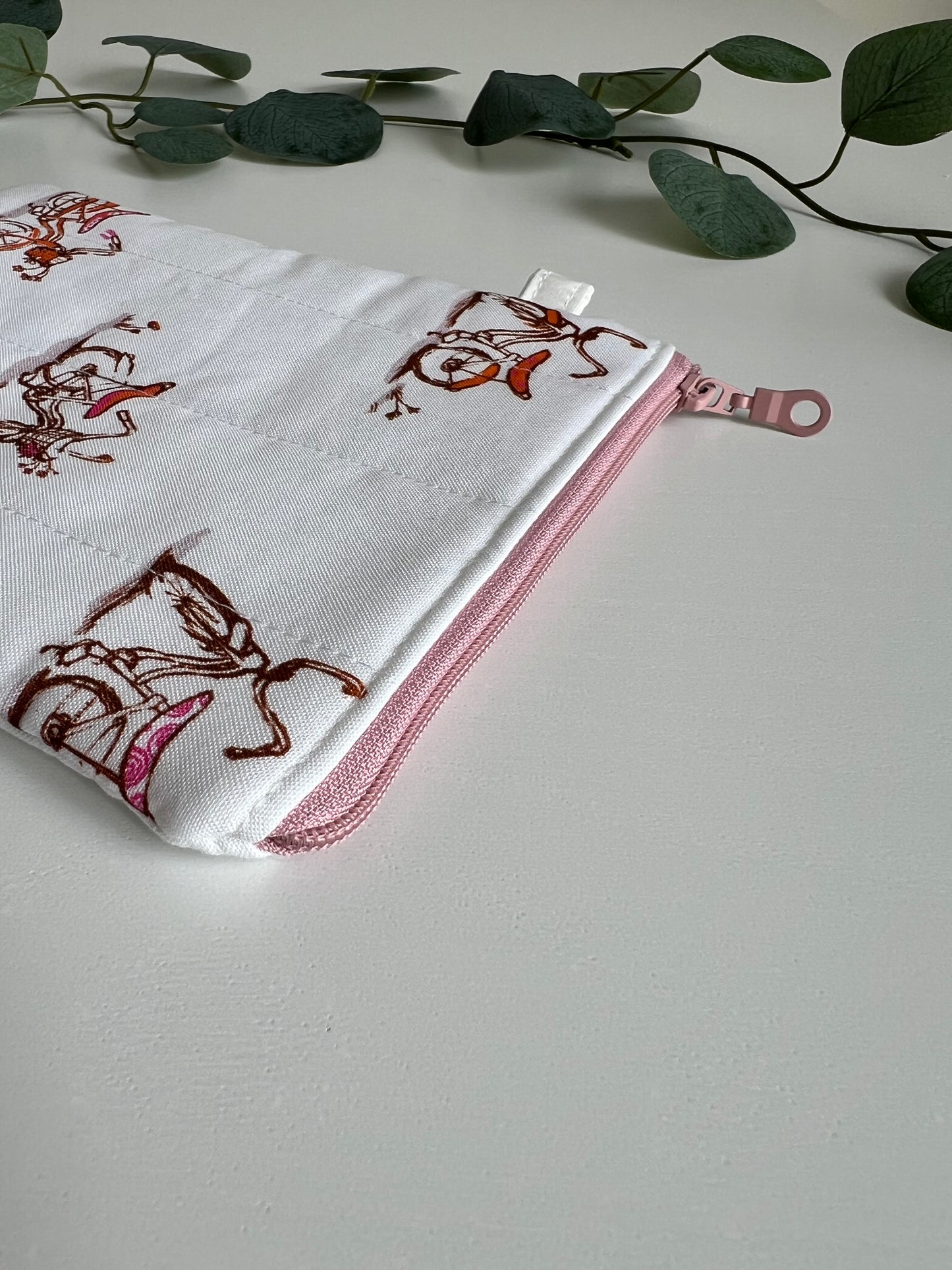 E-reader sleeve 6" gequilt - Dream bikes