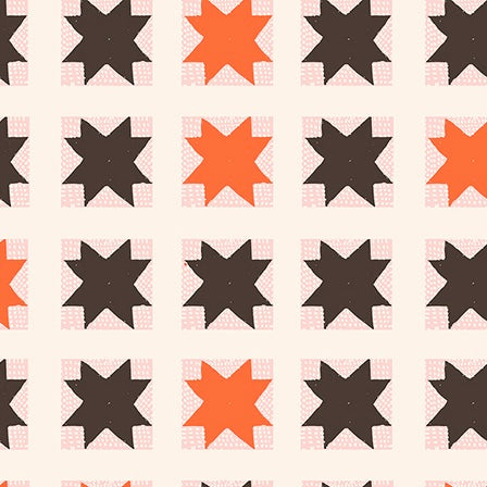 Country Mouse - Quilt Top - Pale Blush