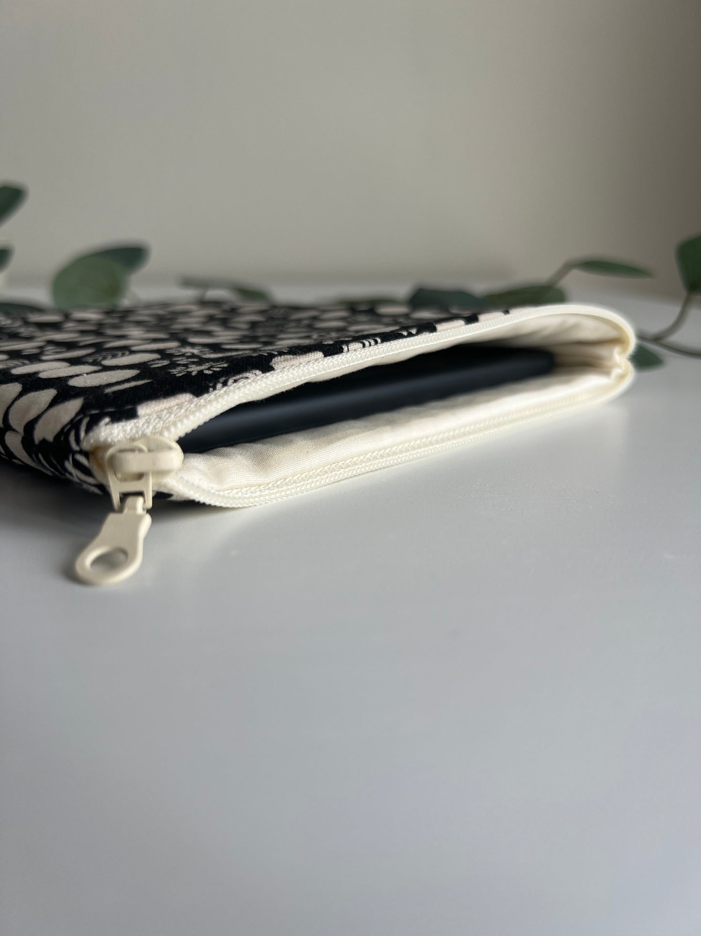 E-reader sleeve 7" gequilt - Homestead