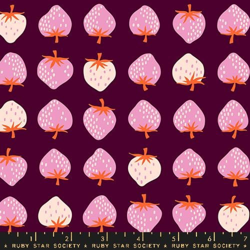 Strawberry - Deep plum