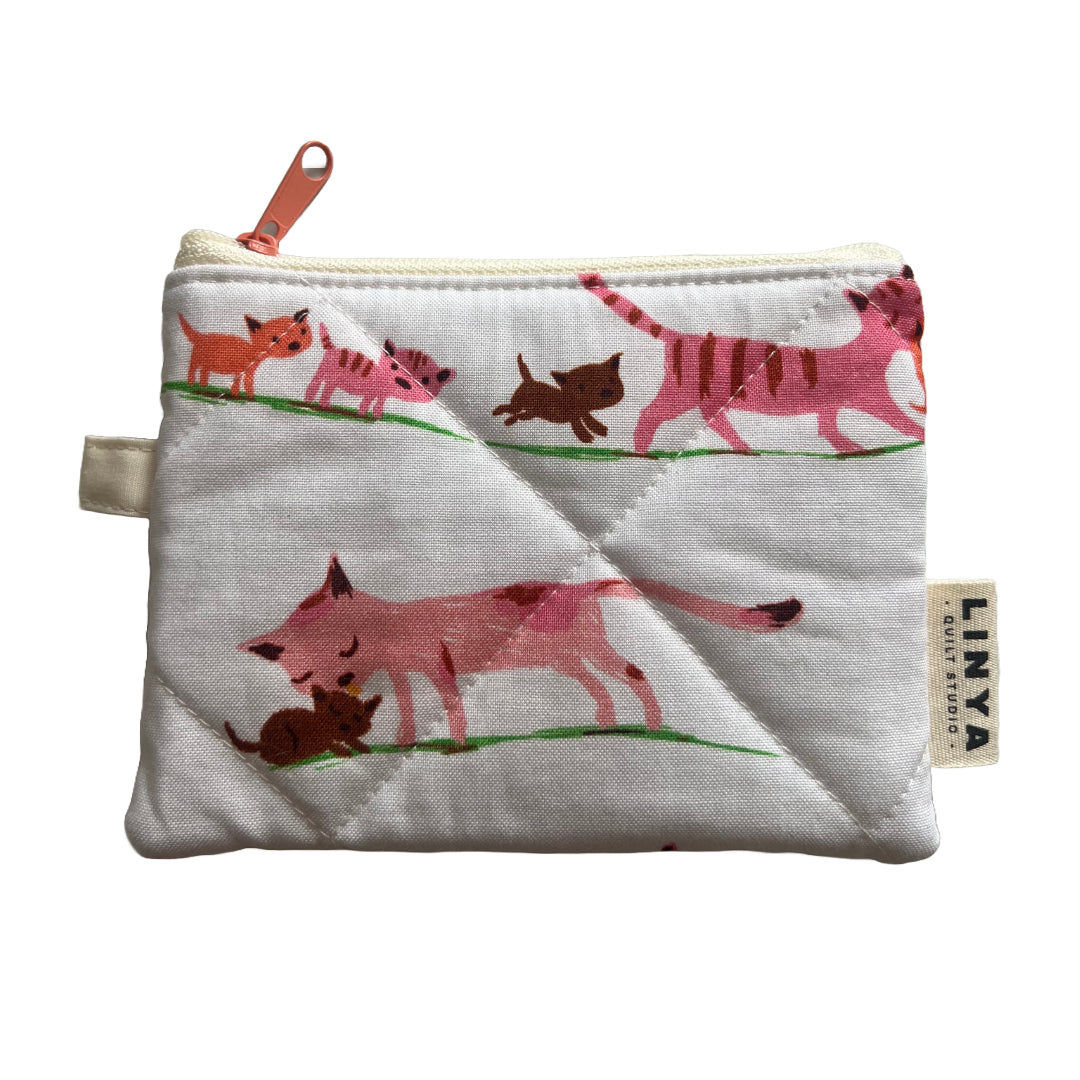 Mini etui - gequilt - Mother Cats