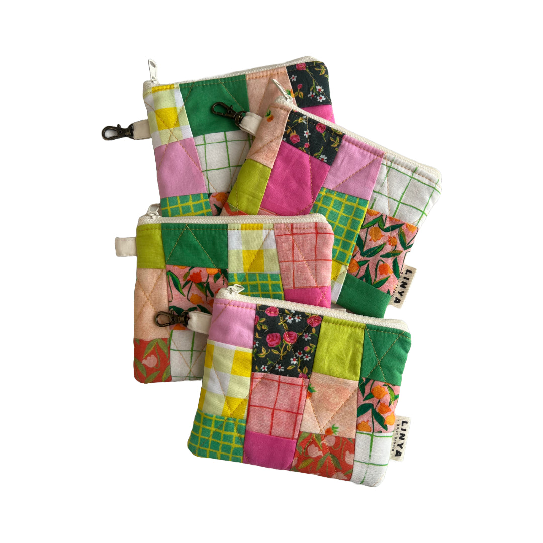 Mini etui - By Hand - patchwork mix