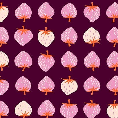 Strawberry - Deep plum