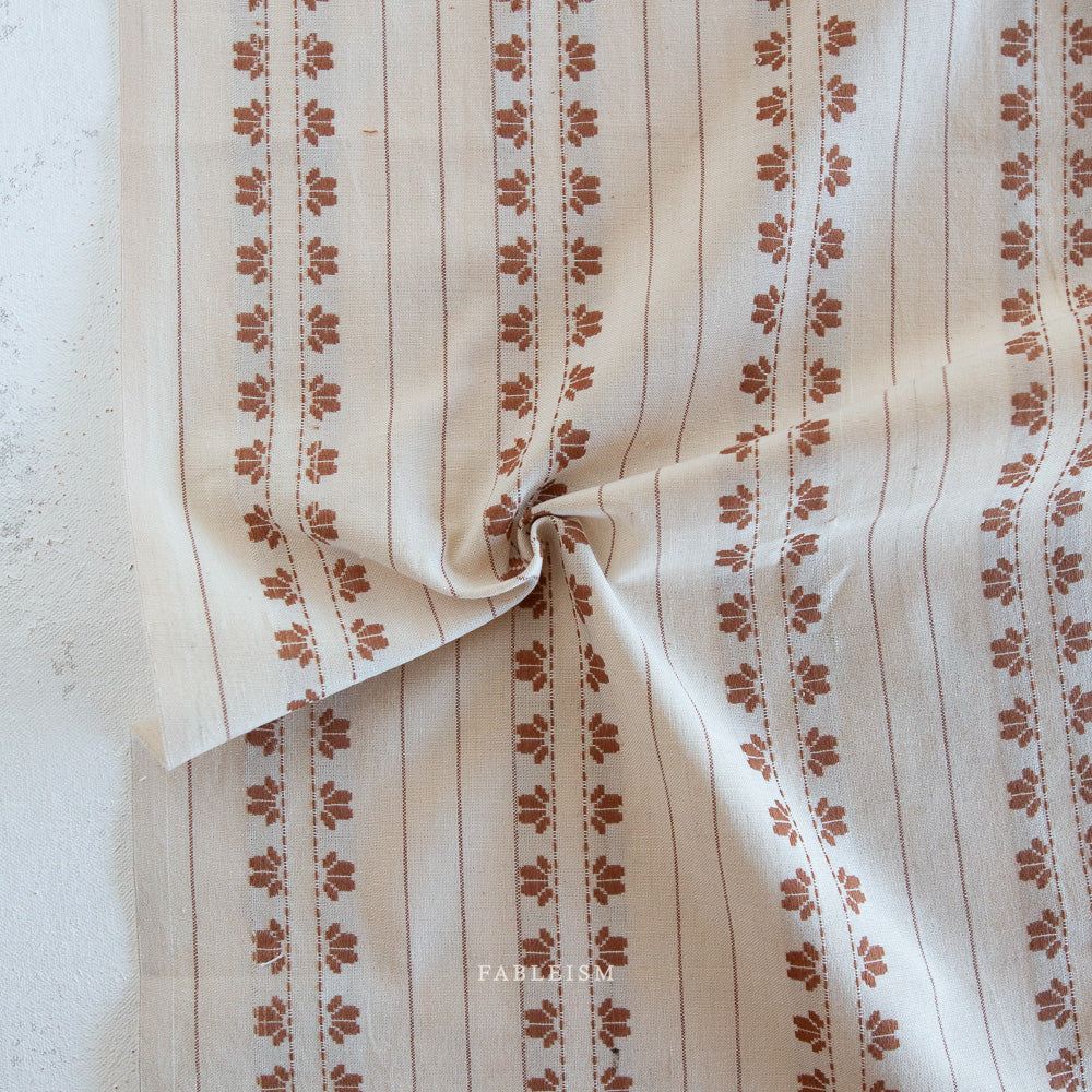 Golden Hour - Deco Stripe in Umber