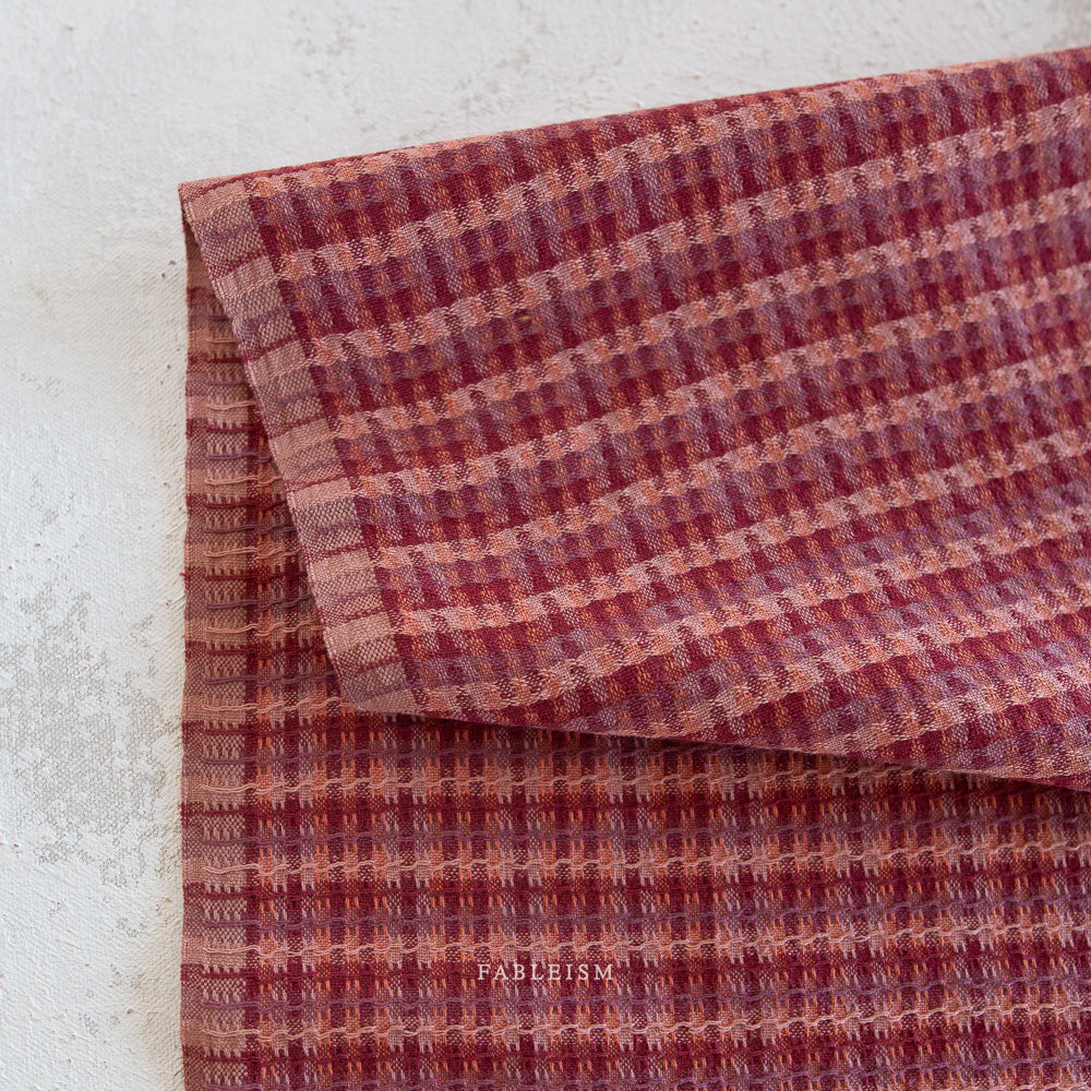 Golden Hour - Tweed Weave in Rosebed