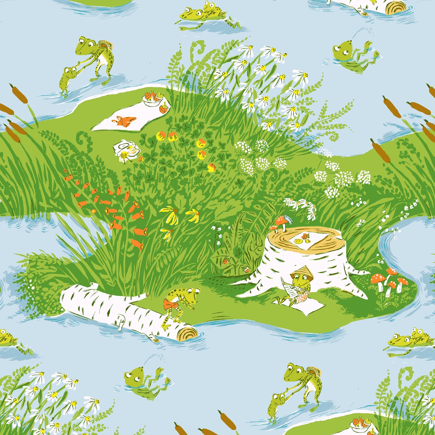 Studio Edit - Frog pond