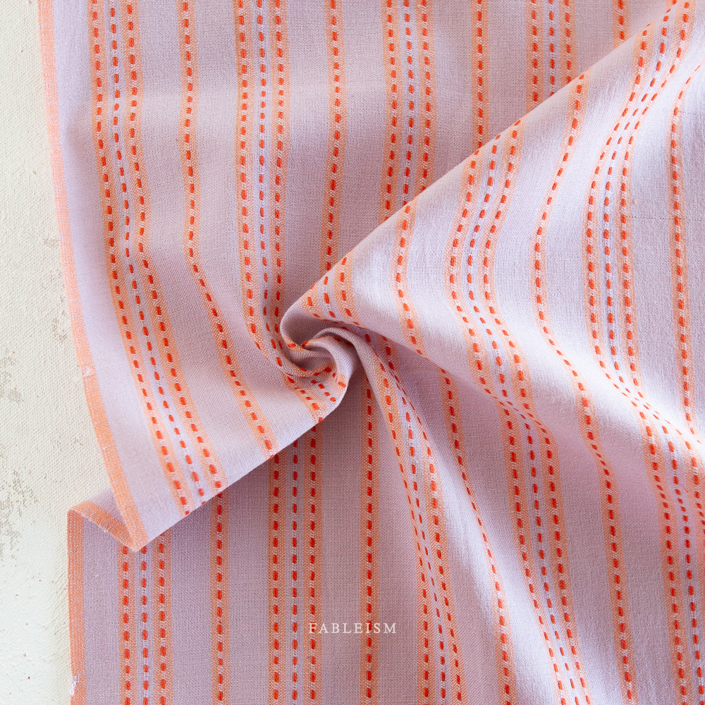 Lucky Loom - Stitch Stripe in Lavender (REVERSIBLE)