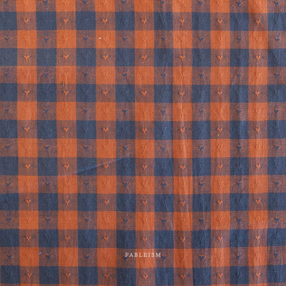 Queen of Hearts - QH-GH55-07-SUNDAY-BEST - Dobby Hearts Gingham in Sunday Best