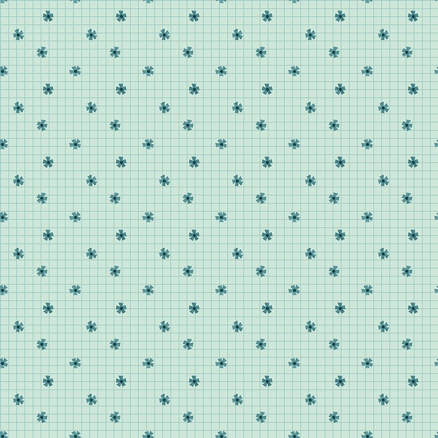 Lazy Sunday - Flower Grid Glacier