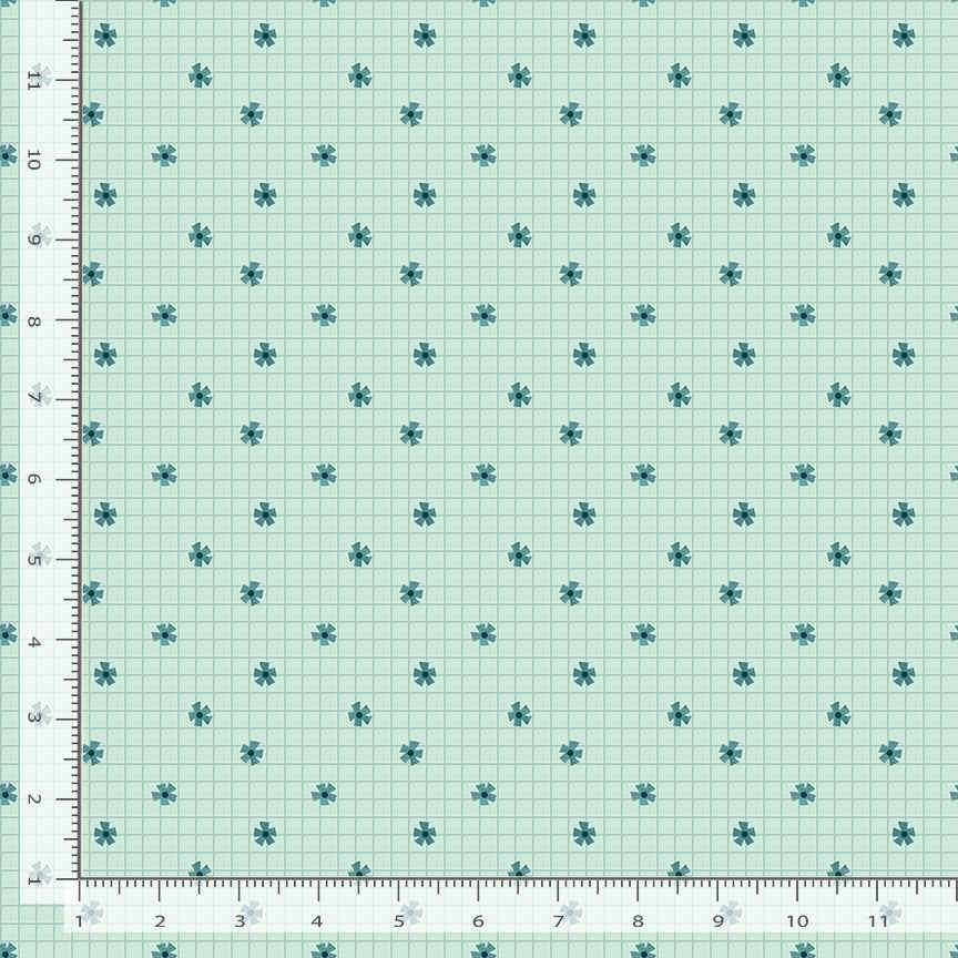 Lazy Sunday - Flower Grid Glacier