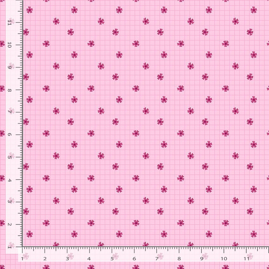 Lazy Sunday - Flower Grid Rose