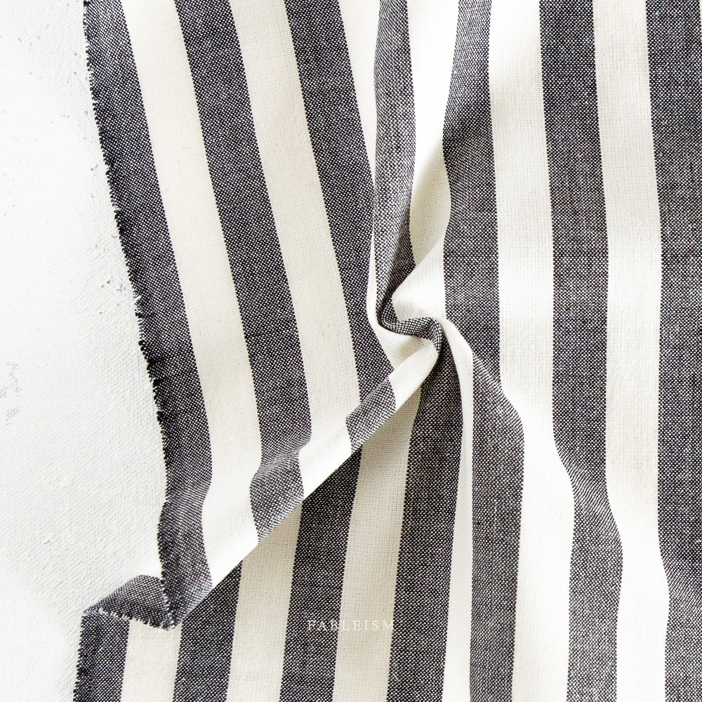 Swedish Holiday - SWH-107-LICORICE - Stripe in Licorice