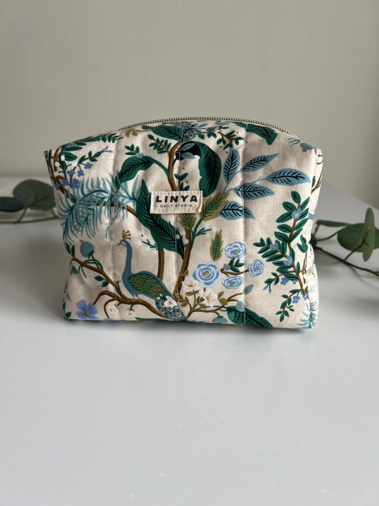 Boxy bag M | gequilt | Vintage garden