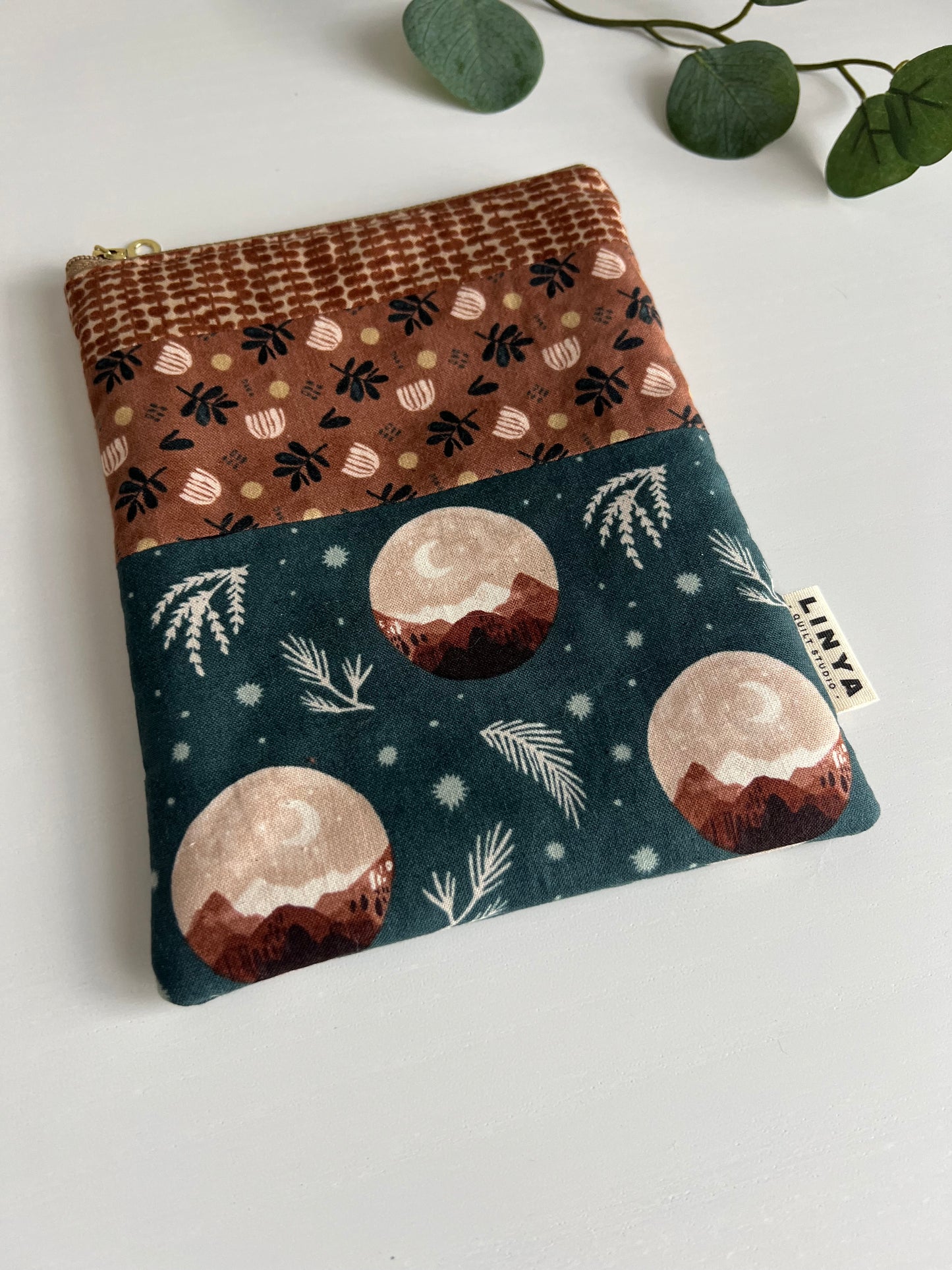 E-reader sleeve 6" patchwork - Mr Moon Prefect days