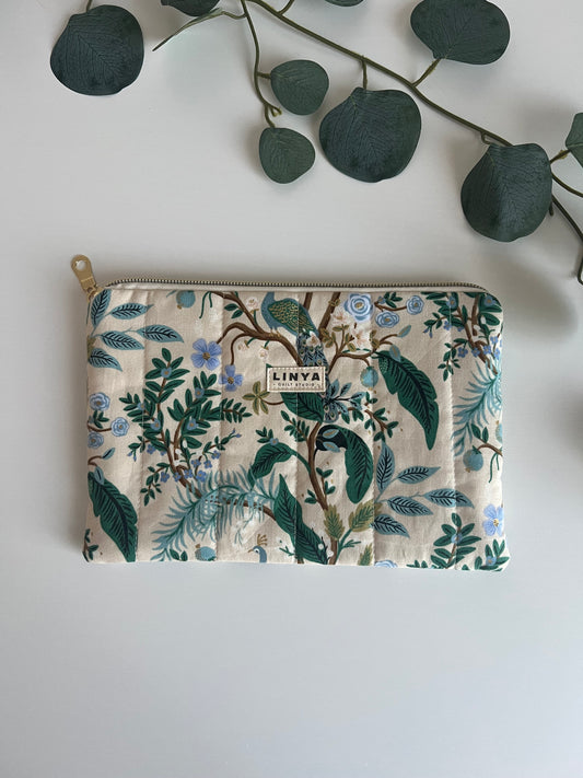iPad mini sleeve gequilt - Vintage garden