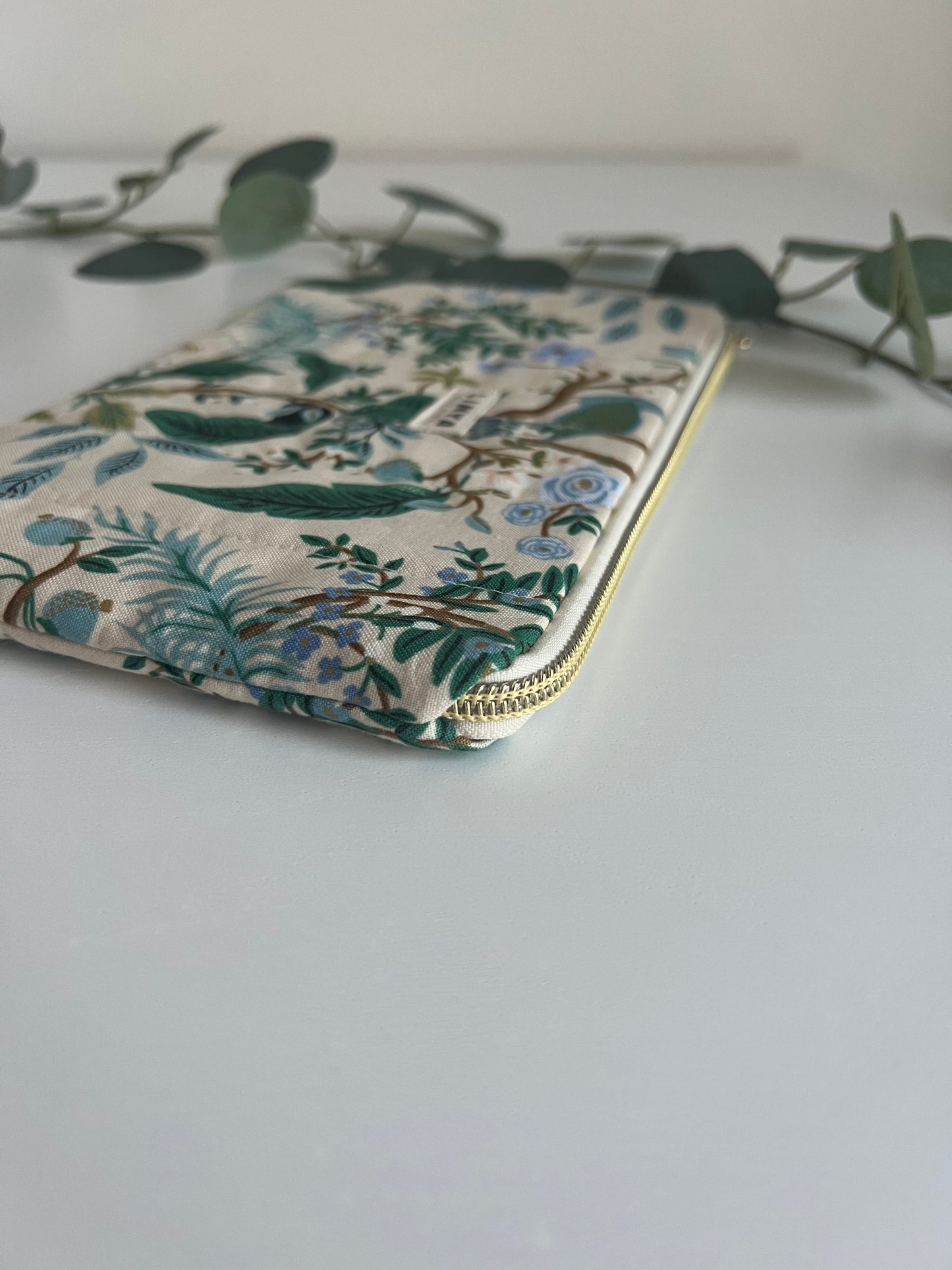 iPad mini sleeve gequilt - Vintage garden