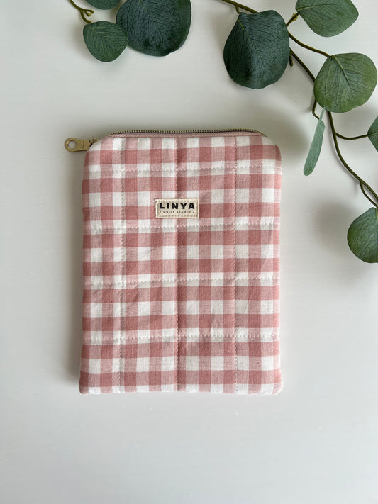 E-reader hoesje 6" kobo kindle pocketbook fableism quiltstof 