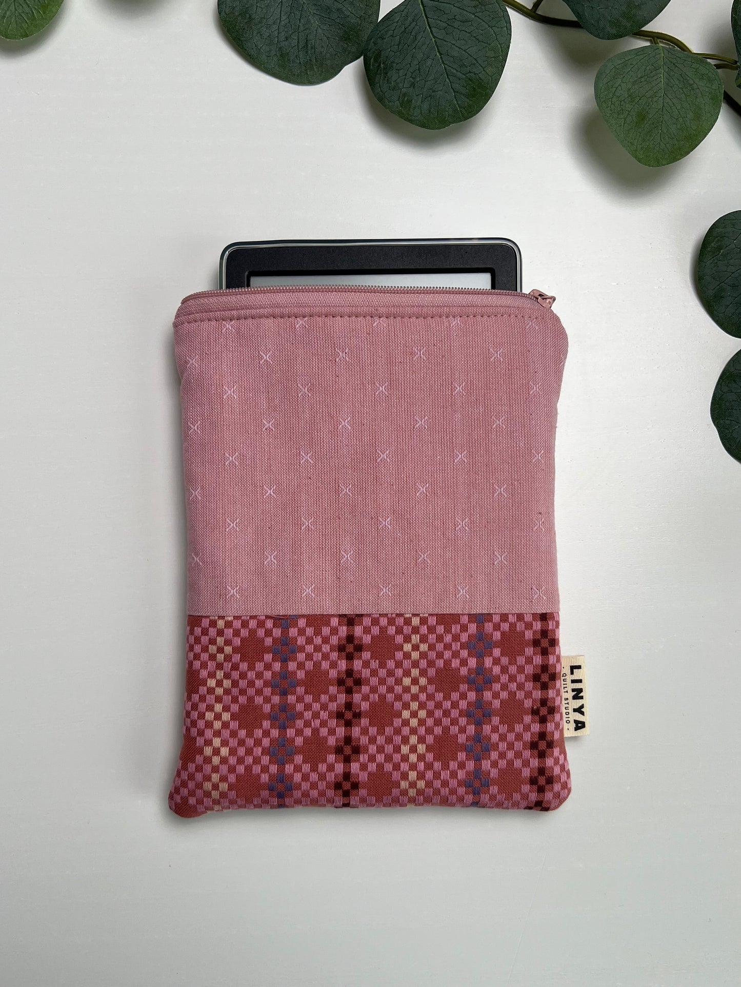 E-reader sleeve 6" duo - Golden Hour pink
