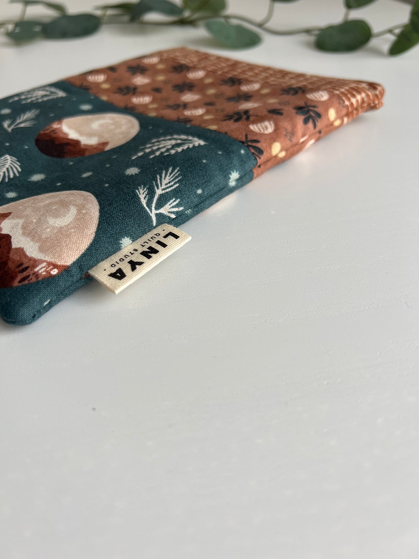 E-reader sleeve 6" patchwork - Mr Moon Prefect days