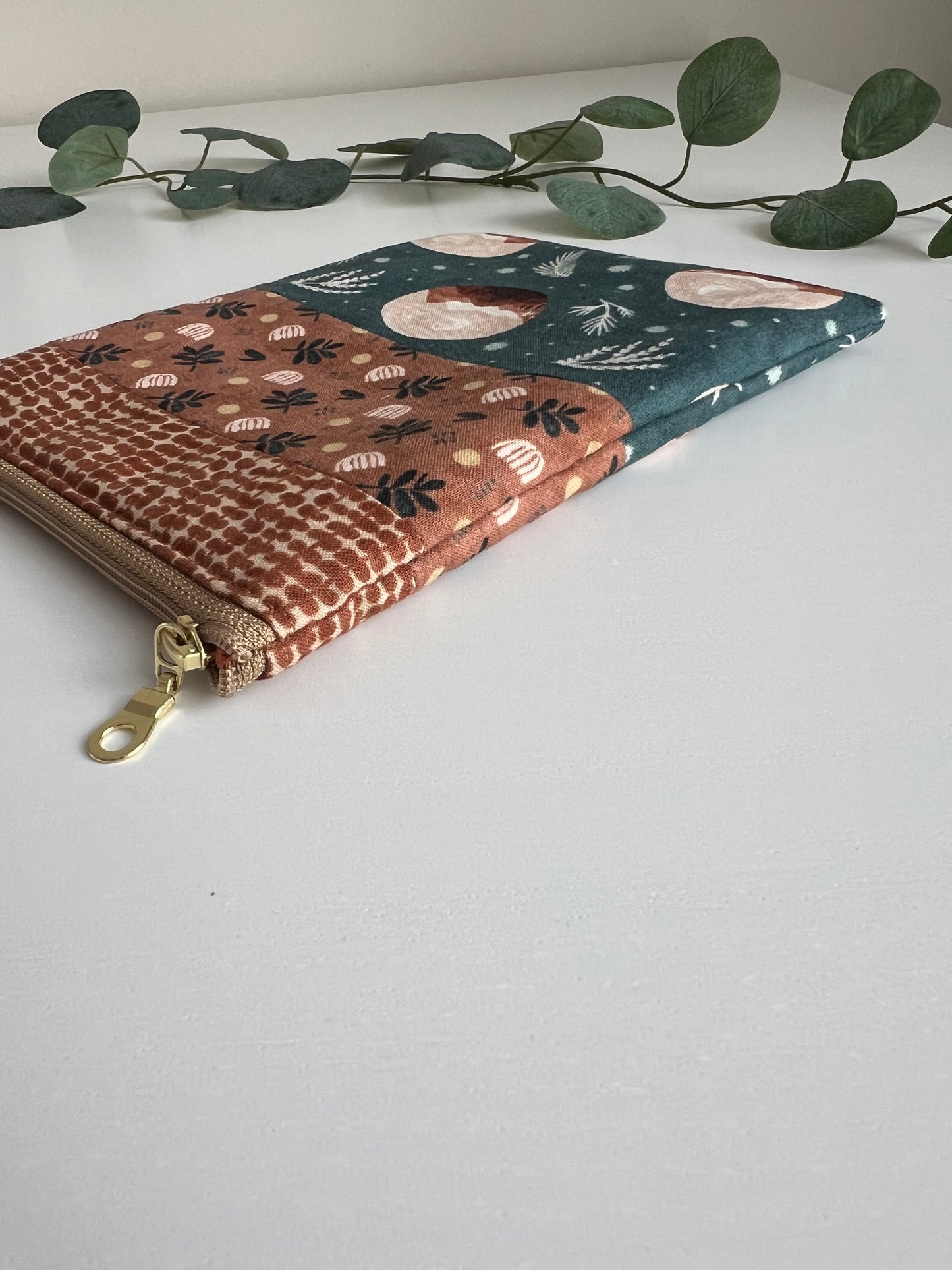 E-reader sleeve 6" patchwork - Mr Moon Prefect days