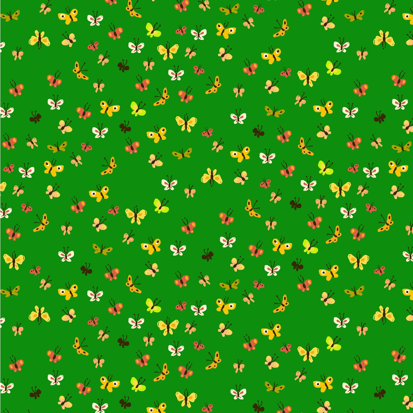 Studio Edit - Butterflies Green