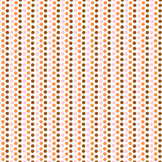 Studio Edit - Dots Pink & Orange