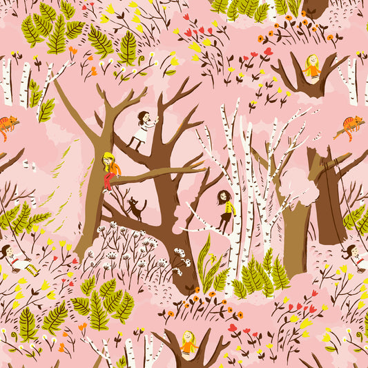 Studio Edit - Girls in Trees Pink