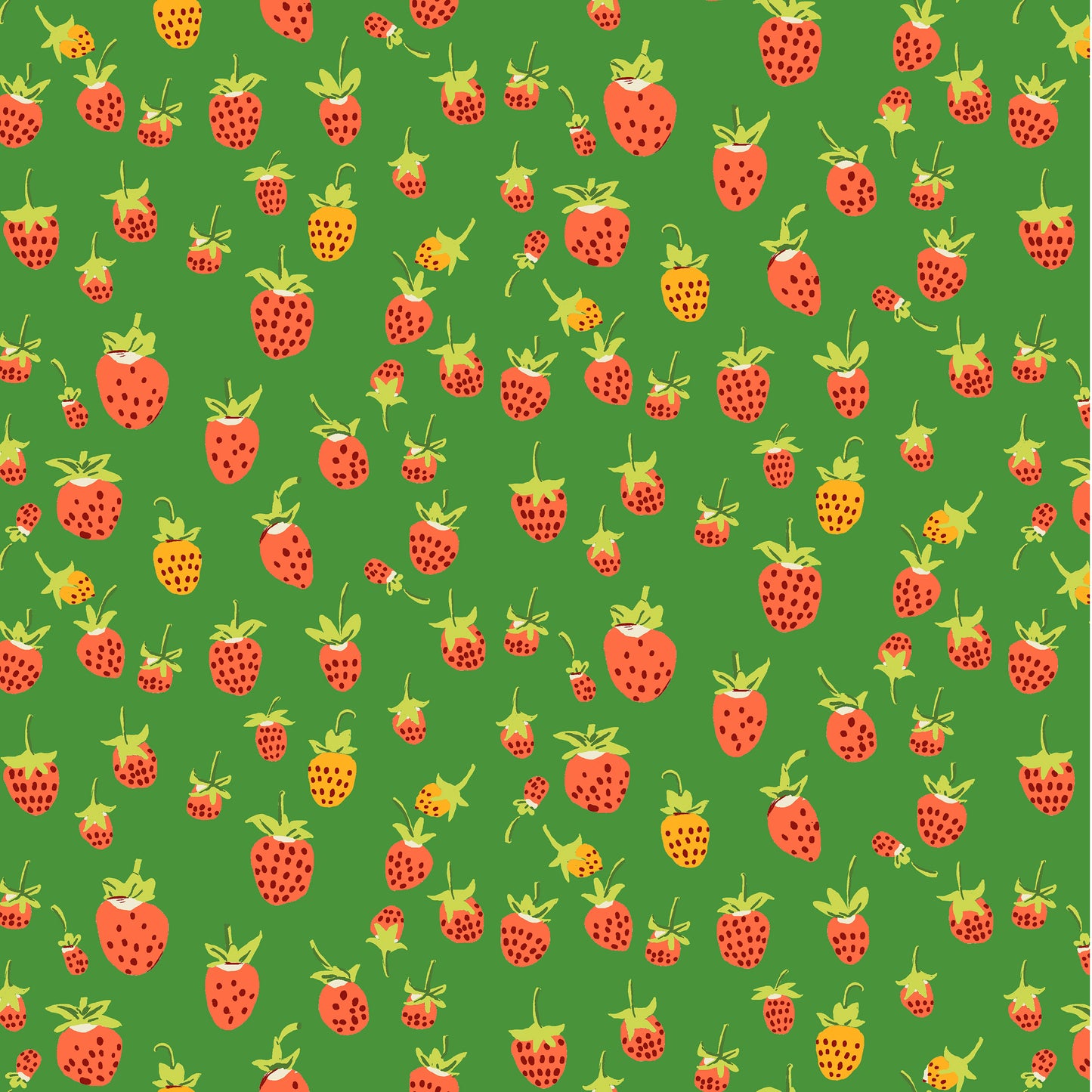 Studio Edit - Strawberries Green