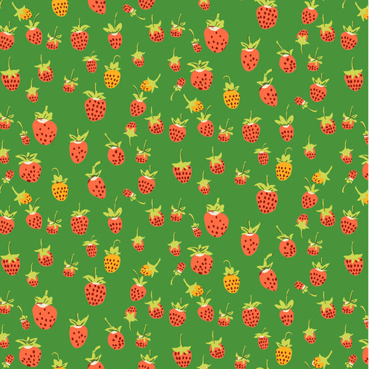 Studio Edit - Strawberries Green