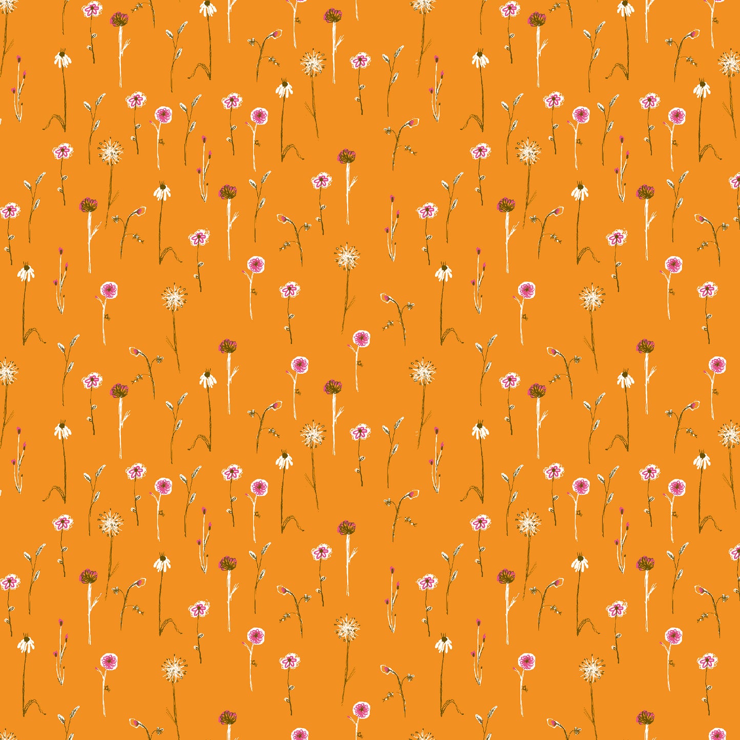 Studio Edit - Wildflowers Orange