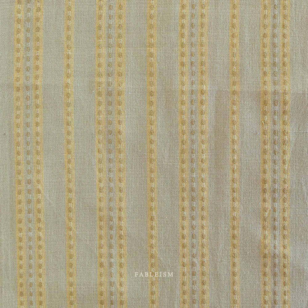 Lucky Loom - Stitch Stripe in Sage (REVERSIBLE)
