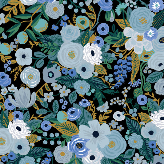 Rifle Paper co. - Garden party - Blue fabric